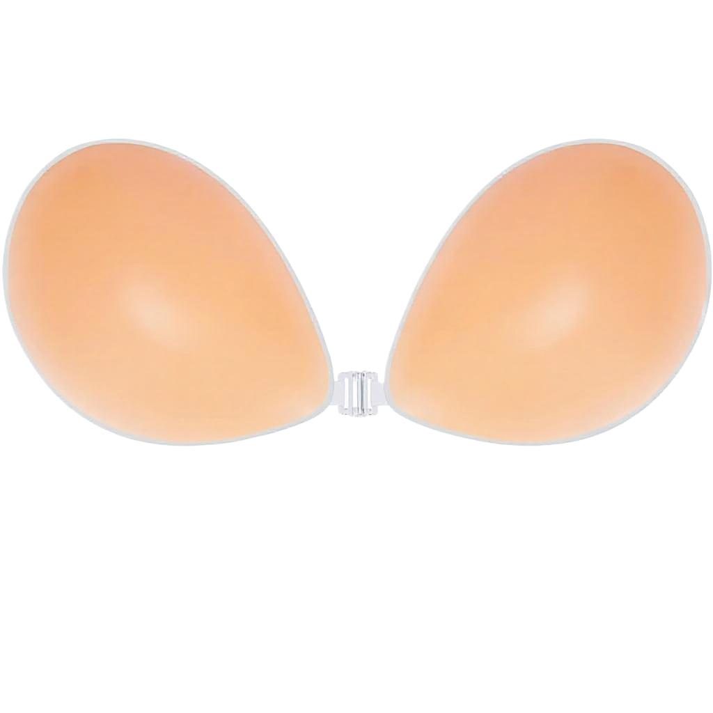 Push Up Bra Silicone - Biustonosz push-up bez fiszbin z litego