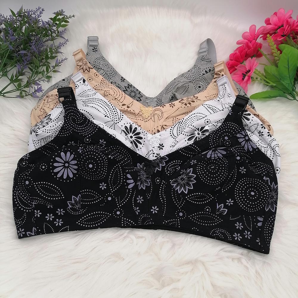 Wirefree Bra Comfort - Damski biustonosz bezprzewodowy z dużą miseczką