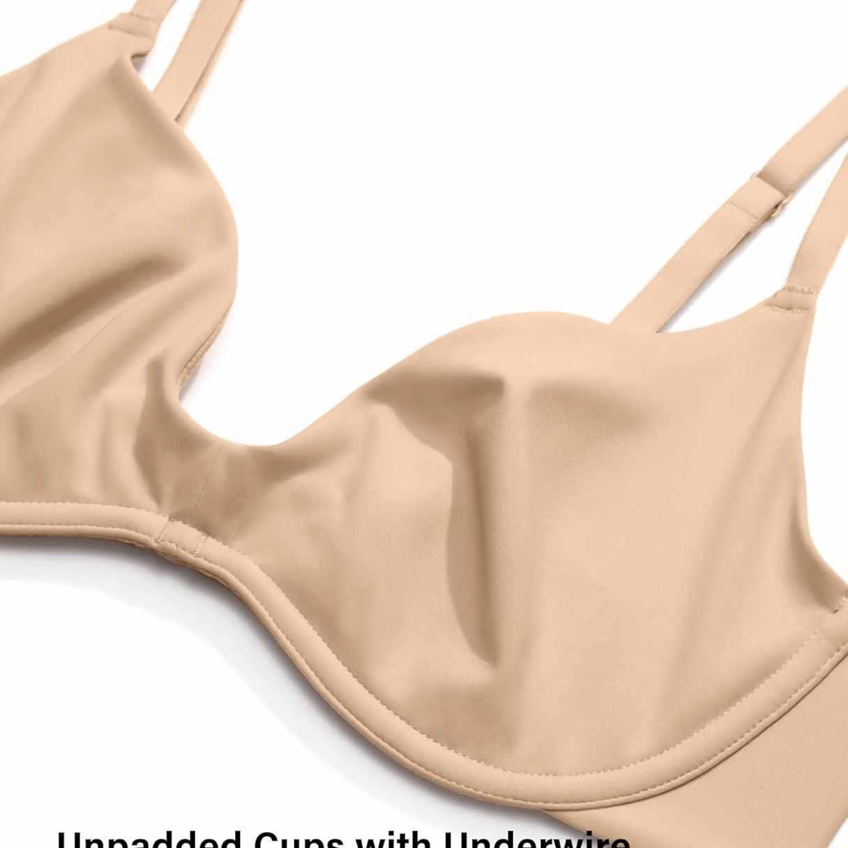 Damski biustonosz z głębokim d – Plunge Bra Push Up recenzja i cena