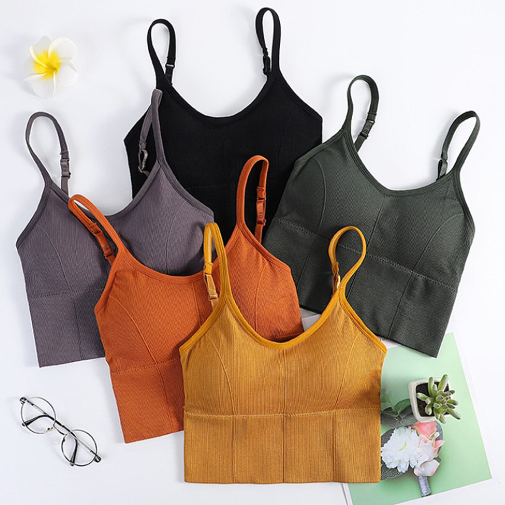 1 szt. Bezszwowy, bezprzewodow – Sports Bra Racerback recenzja i cena