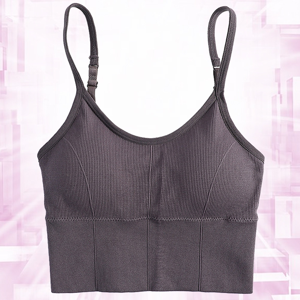 1 szt. Bezszwowy, bezprzewodow – Sports Bra Racerback recenzja i cena